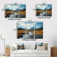 thumbnail image 4 of Designart "Wilderness of the Canadian Yukon III" Landscapes Metal Wall Art Set, 4 of 5