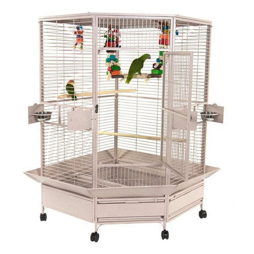 Extra - Large Corner Cage in Stainless Steel CC4242 Stainless Steel