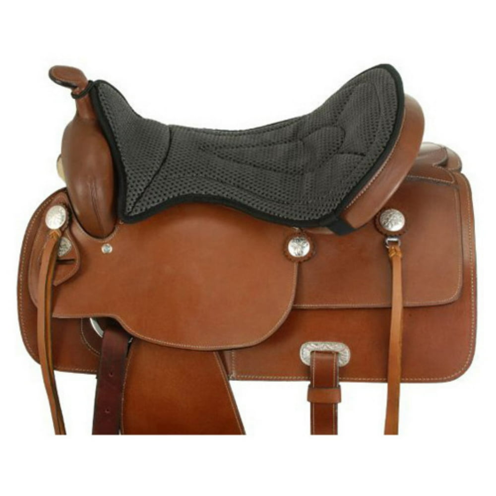 Tough 1 Air Flow Western Horse Saddle Seat Cushion For Comfortable Ride