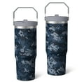 thumbnail image 2 of 1pc Nurse 30oz Tumbler with Straw & Handle - Insulated Stainless Steel Cup | Holiday Gift for Man Women (Christmas, Valentine's, Birthday), 2 of 7