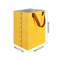 thumbnail image 3 of AZXY Fabric Laundry Hamper,Collapsible Laundry Basket Tall,Dirty Clothes Hamper for Toys with Handles,Large Foldable Dirty Clothes Storage Basket Clearance, 3 of 6