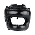 thumbnail image 1 of Casco de Boxeo DYNWAVEMX Escudo Facial Artes Marciales Ventiladas Equipo de Cabeza de Kickboxing Ligero Muay Thai Headgear San Negro, 1 of 8