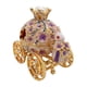 thumbnail image 5 of Joyero con forma de carruaje de conejo, decoración para el hogar, joyero para collares, anillos y dijes. Púrpura, 5 of 9