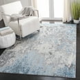thumbnail image 3 of SAFAVIEH Tulum Collection TUL207F Grey / Blue Rug, 3 of 10