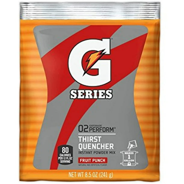 Gatorade 8.5 Ounce Instant Powder Concentrate Packet Fruit Punch