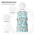 thumbnail image 3 of Sikiie Sea Shells 2 Basketball Jersey Reversible Men's Mesh Athletic Sports Shirts Training Practice S-4XLX-Large, 3 of 6