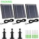 thumbnail image 5 of Cable magnético impermeable Solar Panel Uogw, paquete de 3, negro, 5 of 5
