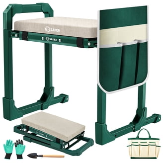 【ヨックンクン】クロード・カザル＆ジャン・ラルマン 4本セット Miracle-Gro, Garden Seat and Kneepad, 4 in 1 Roll N Kneel, Green
