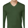 thumbnail image 2 of Club Room Mens Merino Blend Pullover Sweater, Green, XX-Large, 2 of 2