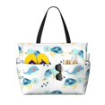 thumbnail image 1 of Easygdp Sea Turtle Bolsa de Viaje de Playa de Gran Capacidad, Bolsa Tote Perfecta para la Playa, Escapadas de Fin de Semana y Viajes, 1 of 7