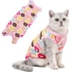 thumbnail image 3 of Traje de recuperación quirúrgica para gatos, gatito transpirable después de la cirugía, use una camisa para mascotas para heridas abdominales, enfermedades de la piel S ER, 3 of 4