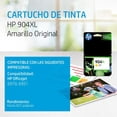thumbnail image 2 of Cartucho de tinta HP 904XL Amarillo Original (T6M12AL) Para HP Officejet 6970, 6951 HP  T6M12AL, 2 of 2