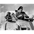 thumbnail image 2 of General Bernard Montgomery In His Grant Tank In North Africa History (36 x 24), 2 of 2