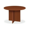 HON BL Series Conference Table, Round, X-Base, 48" Diameter, Medium Cherry Finish