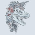 thumbnail image 2 of Mens Jurassic World Floral Fossil Head T Shirt, 2 of 4