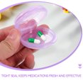 thumbnail image 3 of GAXIRE 6Ud Pequeño Violeta Para Medicinas Con Compacto Y, 3 of 8