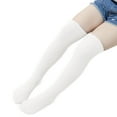thumbnail image 2 of Xunlbb Winter Warm SocksGirls Socks Solid Color High Tube Socks Middle Tube Socks Over Knee Long Socks on Clearance Sizes 3 Years, 2 of 5
