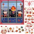thumbnail image 1 of Pegatinas de Año Nuevo Chino Ganfancp 2021 Decoración Del Hogar 1 Juego, 1 of 2