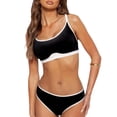thumbnail image 1 of TaTaai Women Athletic Sports Bikini Set Full Coverage High Support Swimwear With Adjustable Straps Two Piece Bathing Suit Quick Dry Lightweight Beach Vacation Wear Gift, 1 of 5