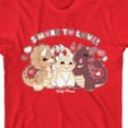 thumbnail image 6 of Tasty Peach S'more To Love Youth Girl's Red Crew Neck Short Sleeve T-shirt-XS, 6 of 7