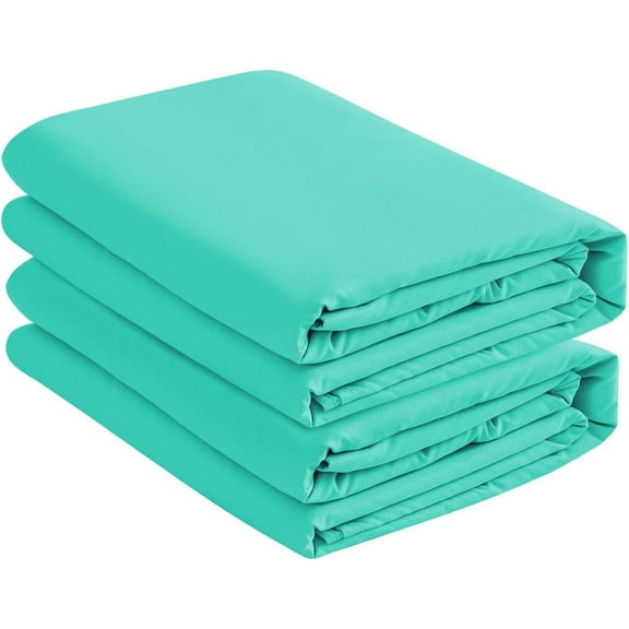 2 Pack Fitted Hospital Bed Sheets with Elastic All Around for a Double Brushed Ultra Soft Breathable 100% Microfiber Sheets, 36” x 84” x 12”