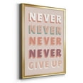 thumbnail image 2 of Never Give Up Premium Framed Print - Ready to Hang, 2 of 9