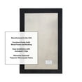 thumbnail image 5 of ATS Acoustics Microsuede Acoustic Panel 24" x 36" x 2" Square Edge (Black), 5 of 8