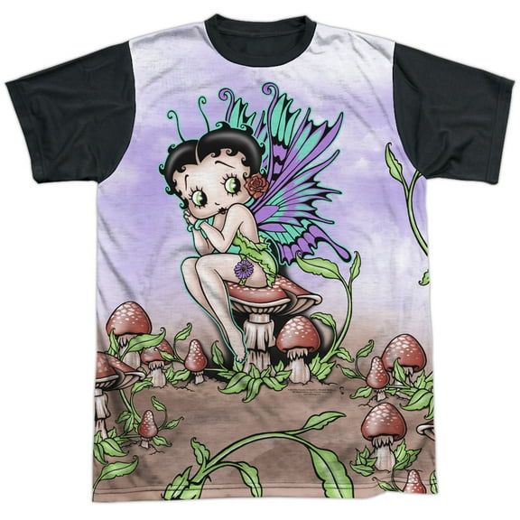 Betty Boop Fairy Unisex Adult Halloween Costume Sublimated T Shirt