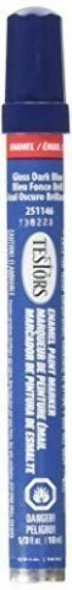 Testors Enamel Paint Marker - Gloss Dark Blue 