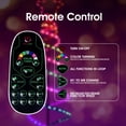 thumbnail image 2 of Shine Decor Spiral Tree Light for Christmas, Outdoor Sturdy Dual Spiral Tree-Like Lights, 5FT Holiday Decorative Remote Control RGB Chasing Colorful Tree Lamp with 252 LEDs 24V ETL Adapter, 2 of 7