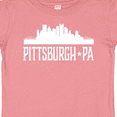 thumbnail image 4 of Inktastic Pittsburgh Pennsylvania Skyline PA Cities Boys or Girls Baby T-Shirt, 4 of 5