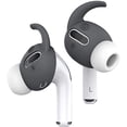 thumbnail image 1 of Elago AirPods Pro Ear Tips Hook - Earbuds Hook Cover Designed for Apple AirPods Pro [4 Pairs: 2 Large + 2 Small] (Dark Grey), 1 of 7