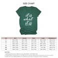 thumbnail image 4 of Camiseta De Gran Tamaño Con Estampado De Letras,Camisa Con Estampado De Letras Camiseta Informal Con Cuello Redondo Con Letras Camisa Con Estampado De Letras Instalación Sin Esfuerzo, 4 of 4
