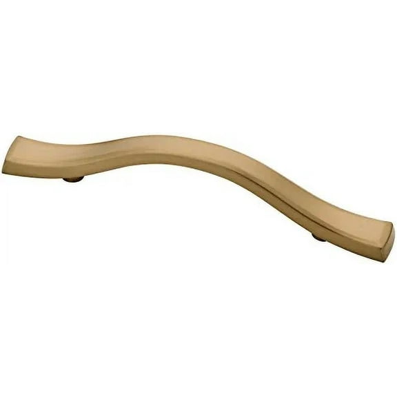 P32529W-CZ Champagne Bronze 3" Beveled Curve Cabinet Drawer Pull