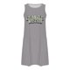 thumbnail image 4 of Vestido de Verano para Mujeres, Vestido de Cuello Redondo sin Mangas de Bolsillo de Impresión de Moda Casual Hecha de 95% Poliéster 5% Spandex para Primavera Verano, Vestido Sexy para Mujeres, 4 of 5