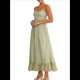 thumbnail image 4 of Vestido de Verano 2025 para Mujer, Informal, Sin Mangas, con Tirantes Finos, Ribete de RIC, Fruncido, con Volantes, . Verde XL, 4 of 10