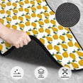 thumbnail image 3 of Vsdgher Yellow Pears Car Foot Mat Set of 4 Pieces Universal Floor Liner Car Accessories Fits Most Cars, Trucks, Vans, sedans, SUV, 3 of 7