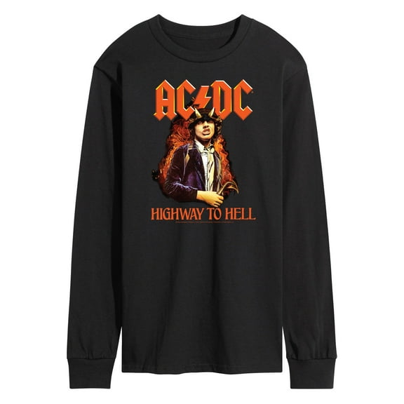 ACDC - Halloween - Highway To Hell - Men's Long Sleeve T-Shirt