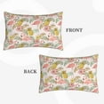 thumbnail image 4 of Balery Tropical Pink Flamingo Pineapple Bedding Queen Pillow Cases - Envelope Closure - Soft Brushed Microfiber Fabric - Shrinkage and Fade Resistant Pillow Cases-, 4 of 9