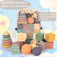 thumbnail image 2 of Montessori Toys AmorBebe 21 piezas para bebés a partir de 6 meses, 2 of 7