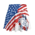 thumbnail image 5 of FUIALDOLG US Flag with Bow Athletic Skorts for Women 250 Years Of Anniversary Apparel Womens Tennis Skort with Pocket Soft Breathable Golf Skirts Casual Skirt for Sport,Travel,Holiday，S, 5 of 7