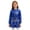 Royal Blue, variant on CHICTRY Sequin Mini Skirt Set for Girls with Zip Up Bomber Jacket Sparkly Glitter Dance Outfits 2 Piece Gold 8