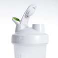 thumbnail image 3 of Botella de licuadora de avena durante la noche - Personalizada para avena durante la noche - SIN BOLA DE BATIDOR - Línea de llenado de leche - Transparente/Blanco/Verde - Tapa con bucle de 20 onzas, 3 of 5