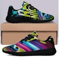 thumbnail image 3 of Racing Summer Night Shoes Sneakers Black Size 9, 3 of 7