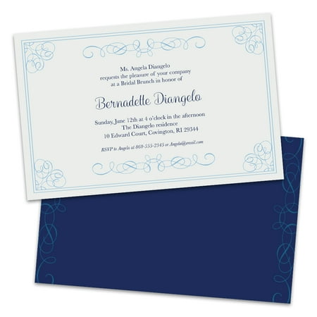 Elegant Luncheon Invitations 5