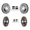 thumbnail image 1 of CMX Front Rear Disc Brake Rotors and Ceramic Pads Kit for Car 2013-2015 Mazda CX-5 K8C-101145, 1 of 11
