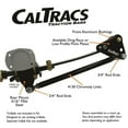 thumbnail image 3 of Calvert Racing 2381 CalTracs 1968-78 Chevy Nova Traction Bars, 3 of 9