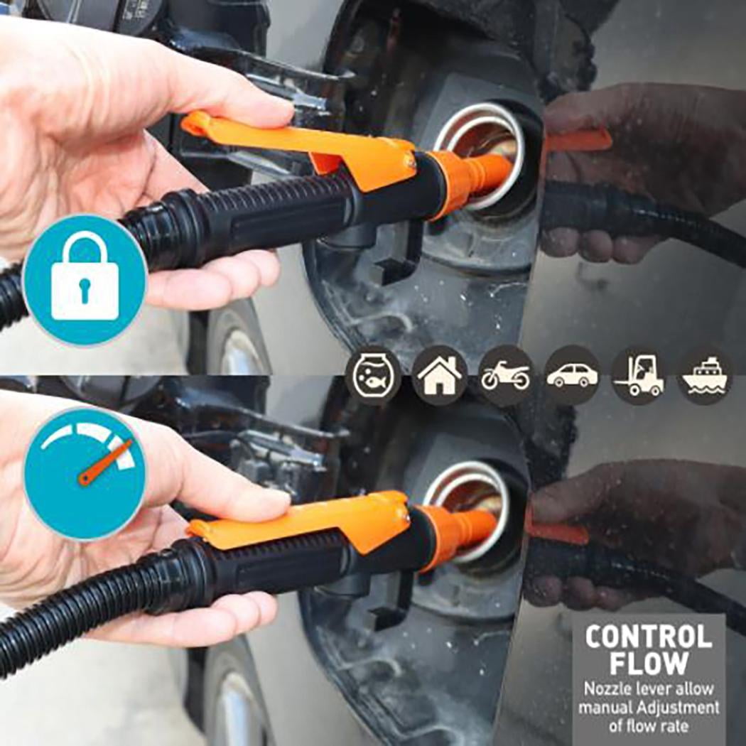 Clearance! Hmlai Portable Battery Power Pump Electric Fuel Transfer Pump Handheld Water Transfer Pump Battery Powered Fuel Transfer Pump Water Transfer Pump (Qty: 1X1 Set), Air Tools