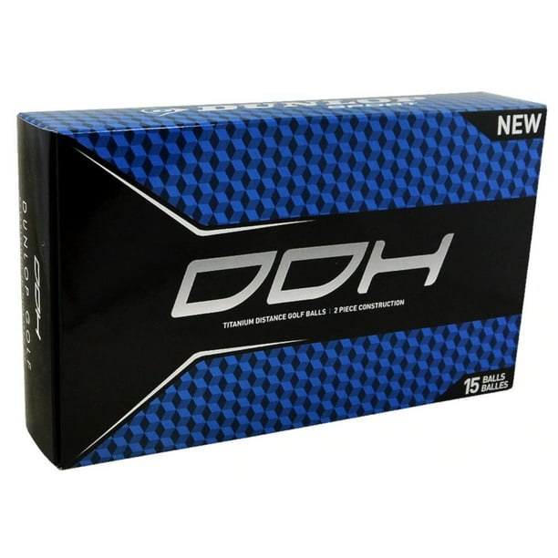 NEW Dunlop DDH Titanium Distance Golf Balls White Choose Quantity
