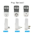thumbnail image 4 of Amdohai Digital Timer Switch Socket Digital Electronic Timer Switch LCD Display Plug-in Programmable Time Switch Energy, 4 of 8